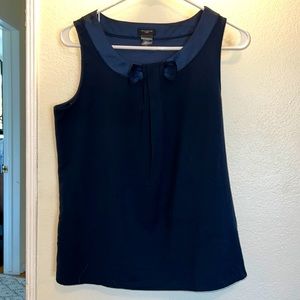 Navy blue with bow
